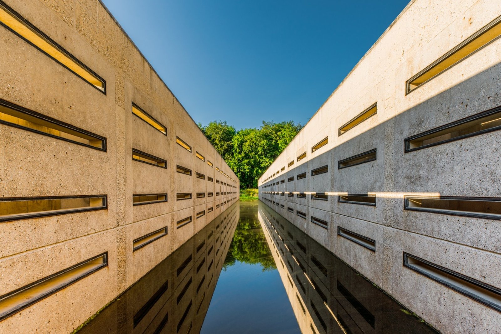 Test site for the Delta Works Waterloopbos Noordoostpolder