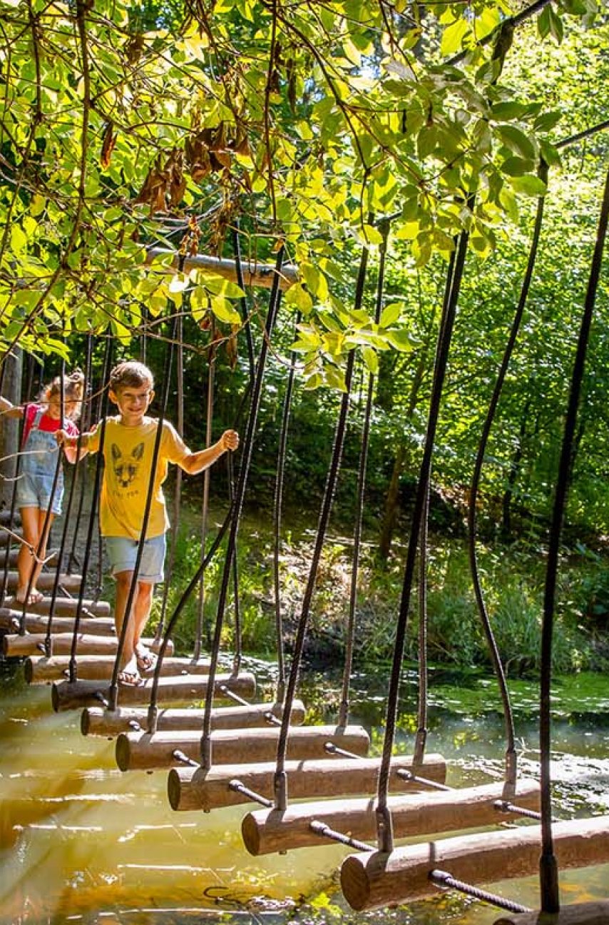 Children in the Experience Forest Lelystad