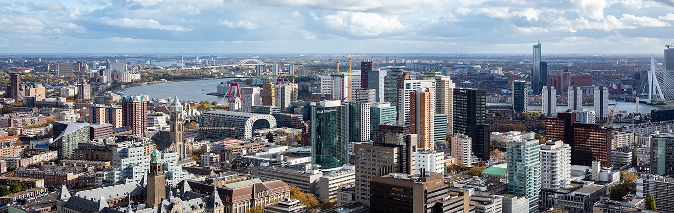 Rotterdam skyline